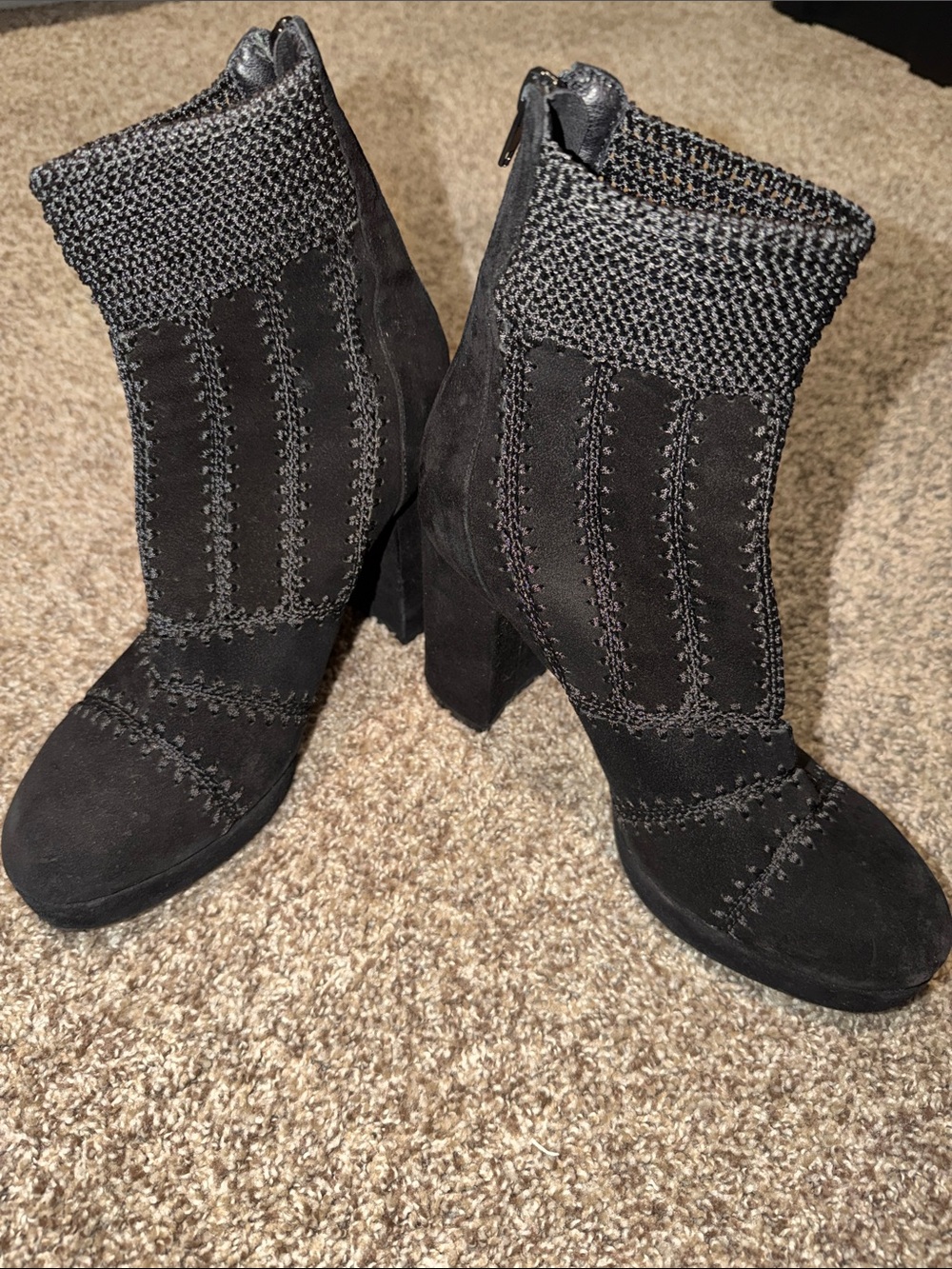 Silent D leather YASMIN ankle boots (39 / 8.5) EUC!